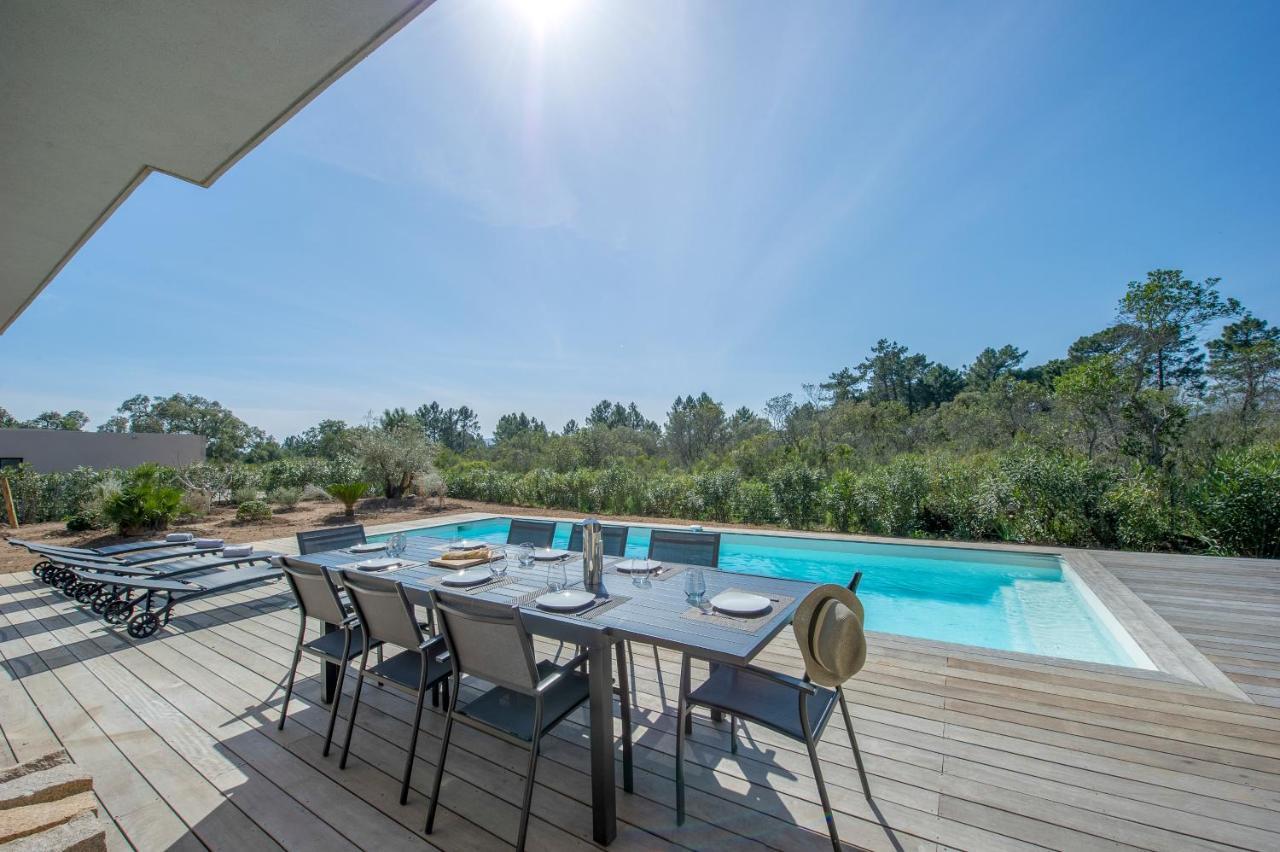Villa calme luxueuse et proche plage saint-cyprien Lecci Extérieur photo