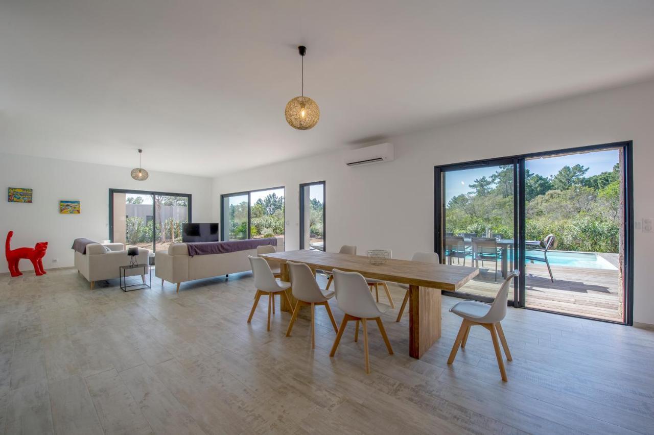 Villa calme luxueuse et proche plage saint-cyprien Lecci Extérieur photo